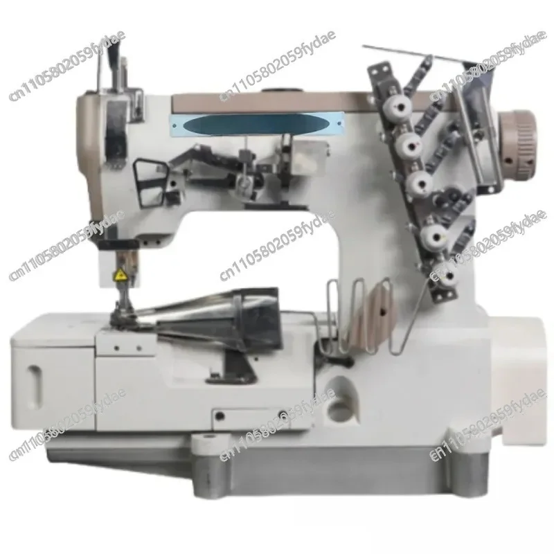 500-2 Interlock Sewing Machine Three Needles and Five Threads Direct Drive Car Dafang Head Blanket Hemming Machine Sewing