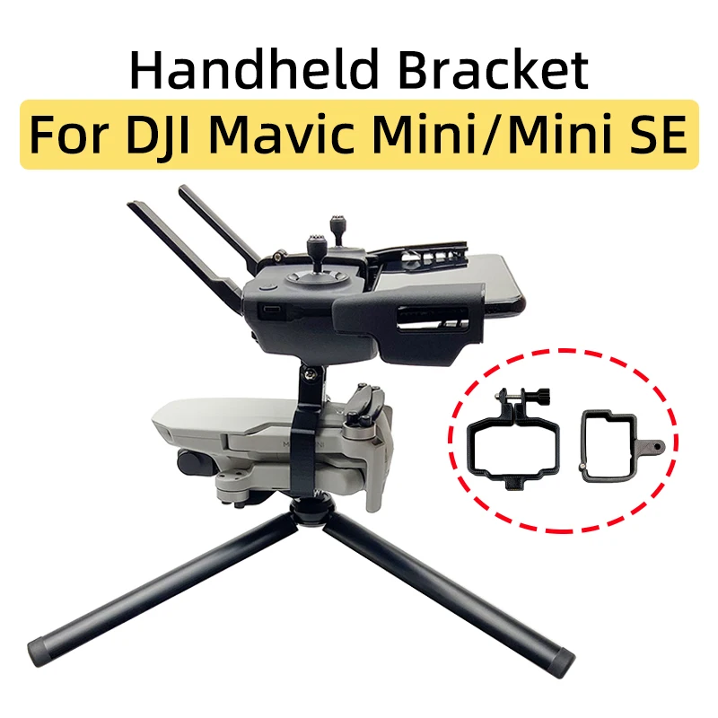 For DJI Mini SE/Mavic Mini Drone Remote Controller Handheld Gimbal Stabilizer Bracket Ground Shooting Holder Refit Accessories