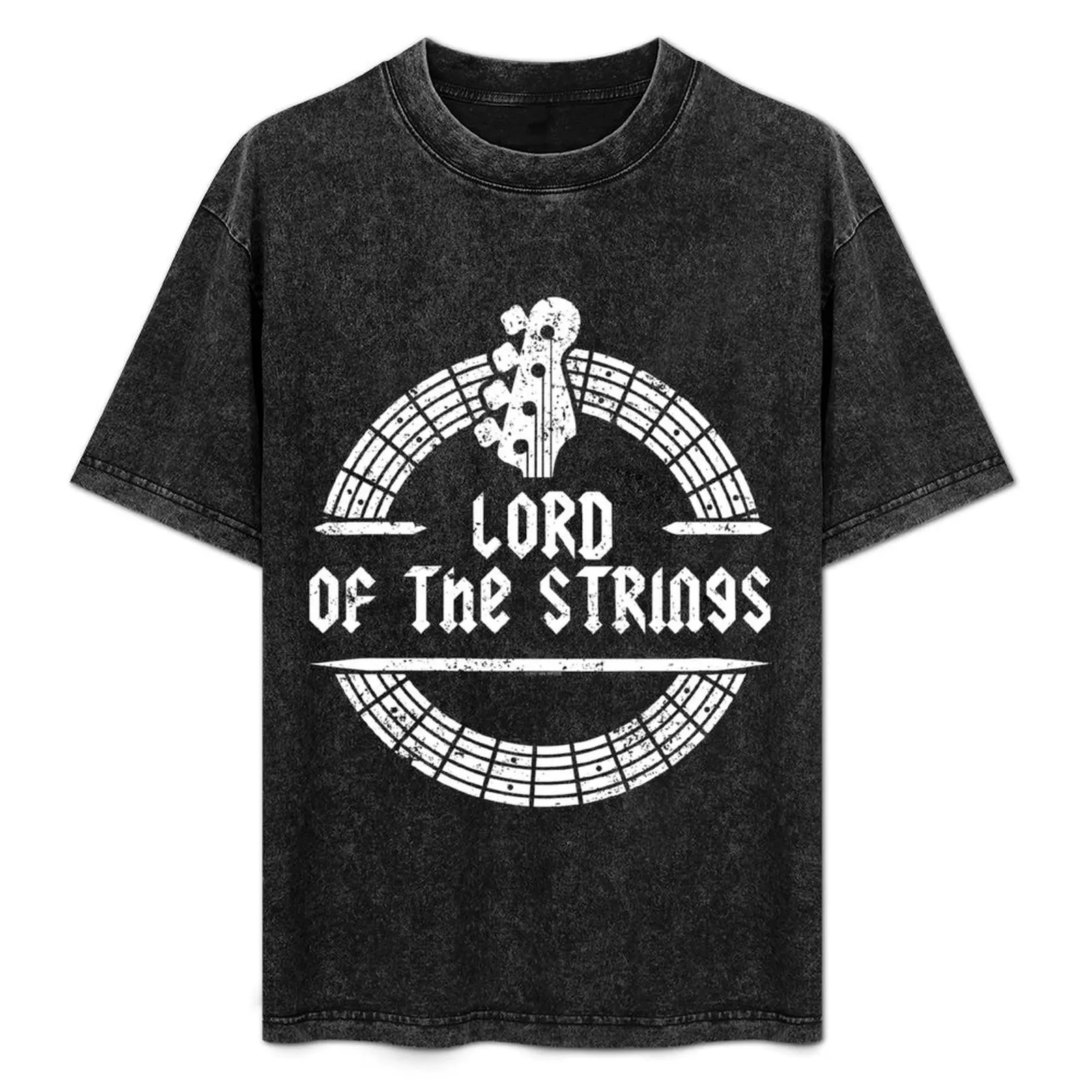 

Bass Player Shirt Lord Of The Strings Bass Player Gifts T-Shirt Christmas Casual Tee Shirt
