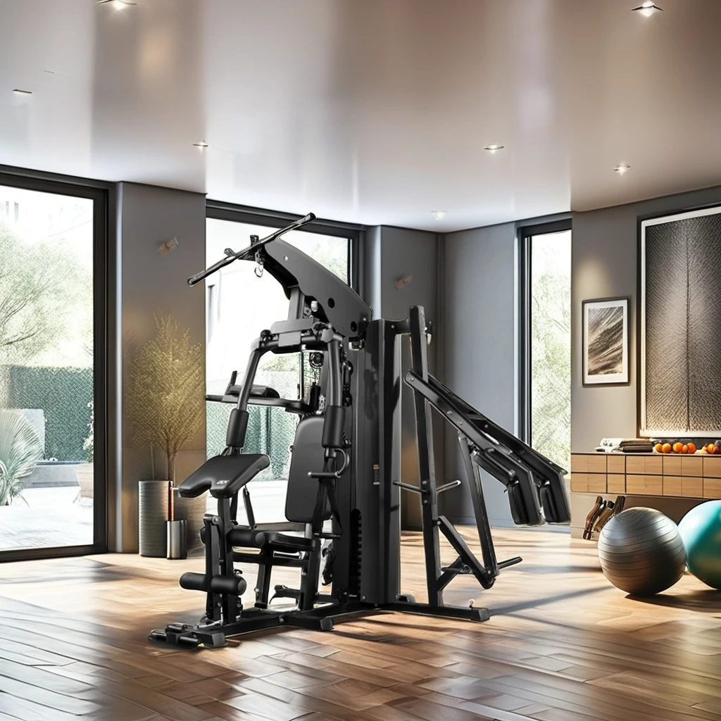 

Многофункциональный домашний тренажер 3-в-1 2026 Body Fitness Power Tower: силовой комплекс из железа со скамьей для упражнений и бодибилдинга
