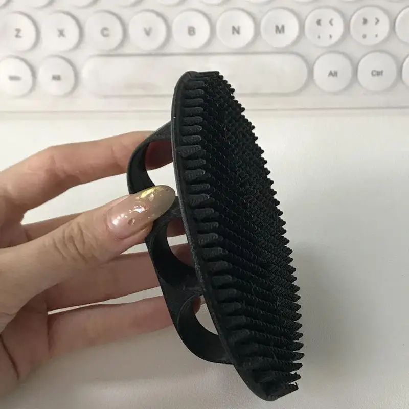 Cat Grooming Comb Dog Combs For Grooming 3D Printing Material Pet Massage Brush With Knuckle Handle Pet Body Cleaning Brush