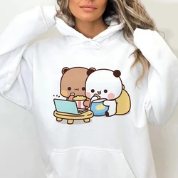 Bubu And Dudu Hoodie For Man And Women Kawaii Cartoon Print Graphic Sweatshirts Harajuku Fashion Hood Y2k Streetwear Top