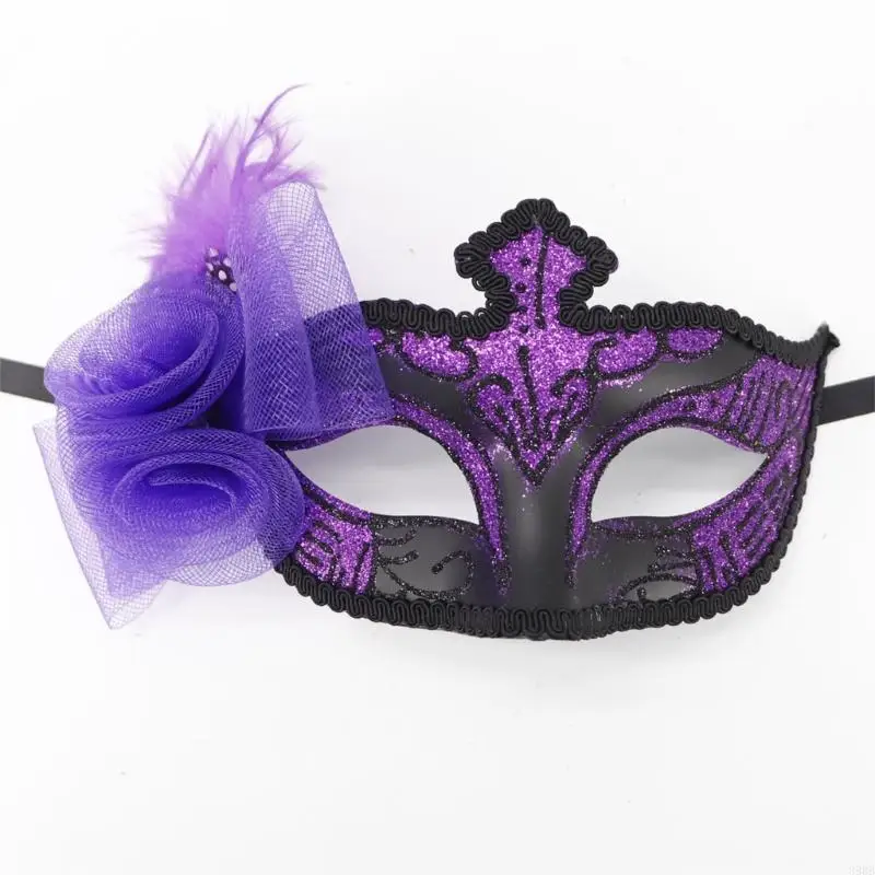 39bb Venetians Masker Masquerade Mask Halloween Mask Mask Setengah Wajah Topeng Mardi Gras Mask Carnivals Mask