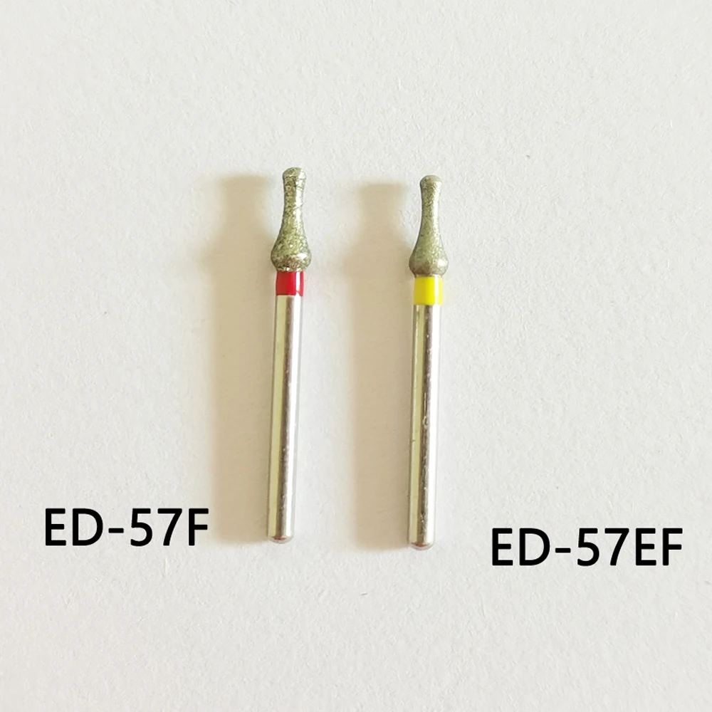 

ED-57F ED-57EF Dental Diamond Bur ISO 507/023 Remove The Filling Material Tooth Contour Trimming Cavity Preparation, 10 burs/lot