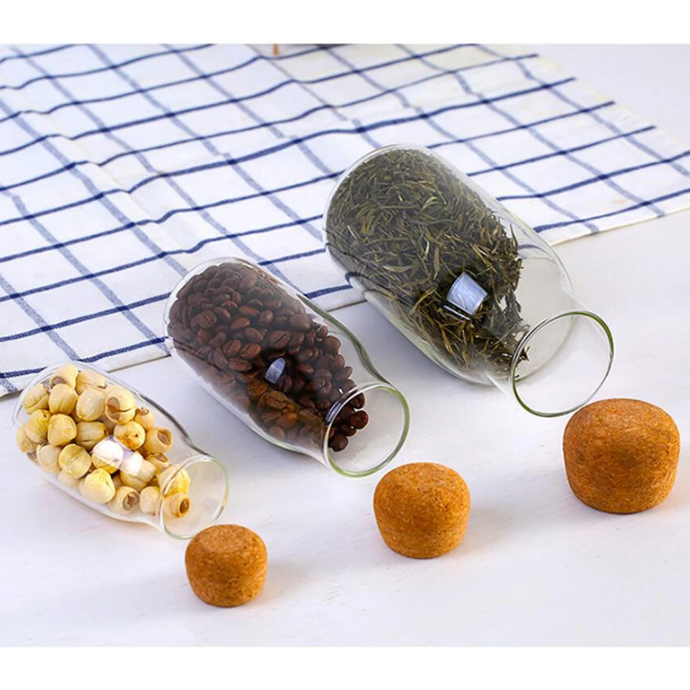

Airtight Glass Food Storage Jars Sealed Containers Kitchen Refrigerator Moisture Proof Tea Coffee Biscuits Honey Flour Nuts
