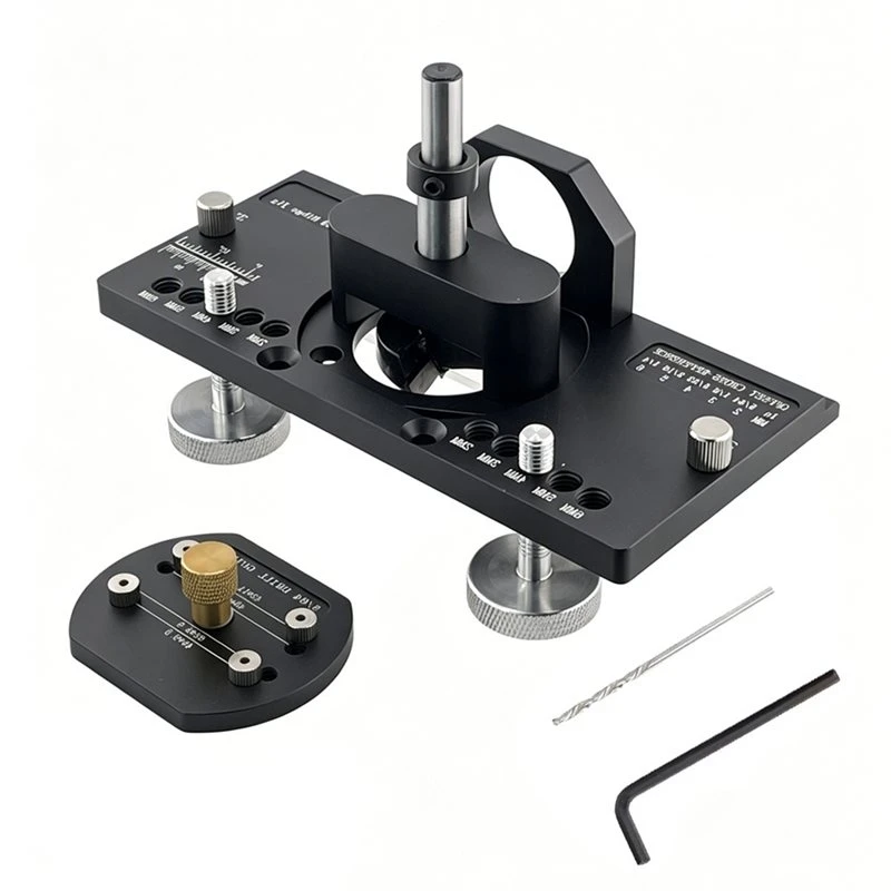 F-F For Cabinet Door Hinges Carpenter's Hinge Drill Guide Drilling And Positioning Tool