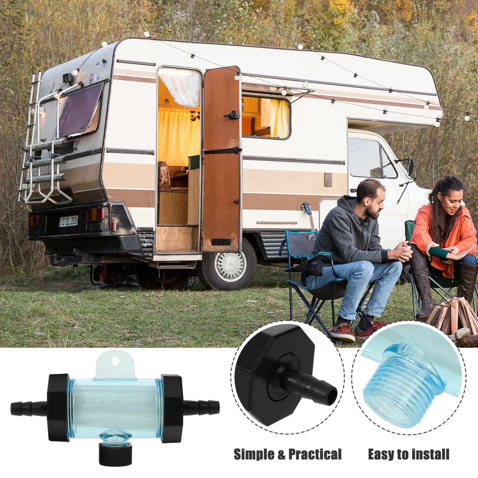 

Sturdy Car Sprinkler Filter Lightweight Compact Scientific Structure Automotive Sprinkler Filter for Vehicles Trucks