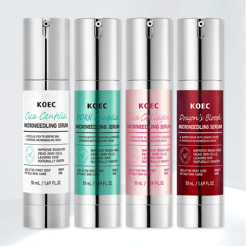 Cica Centella Micro-Needle Serum 50ml RPRN Collagen Dragon's Blood Exfoliating Smoothing Daily Face Care