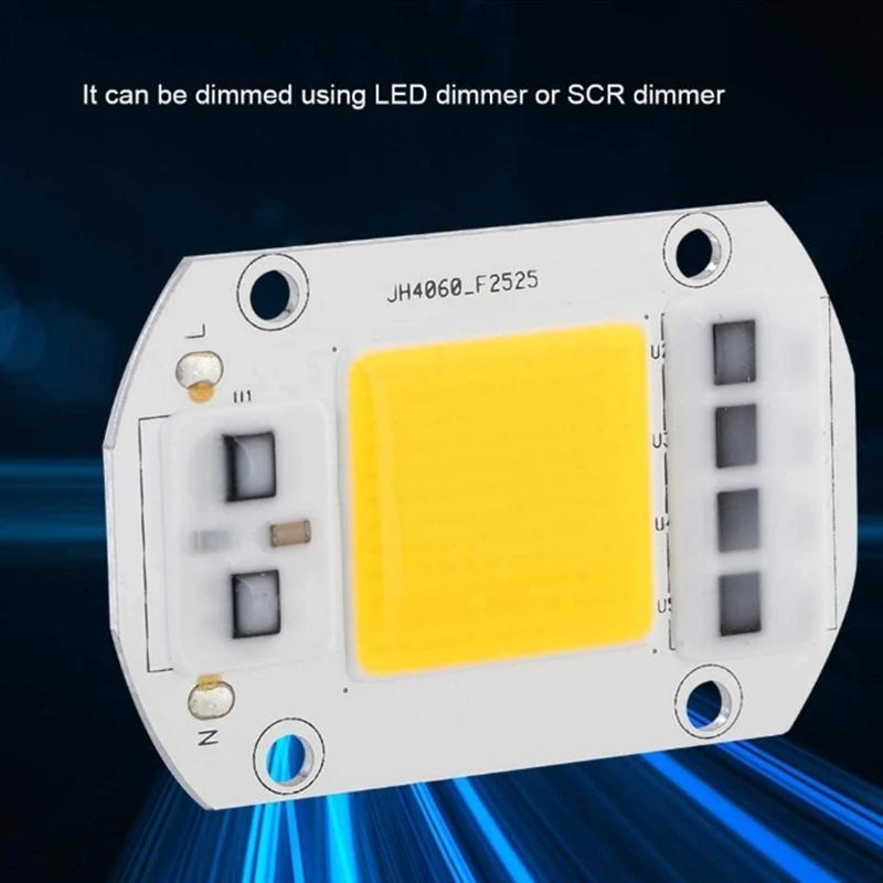

Warm White LED Bubles Energy Saving Chip High Voltage Light Source High Power LED Chip For Traffic Lighting 100W 220V