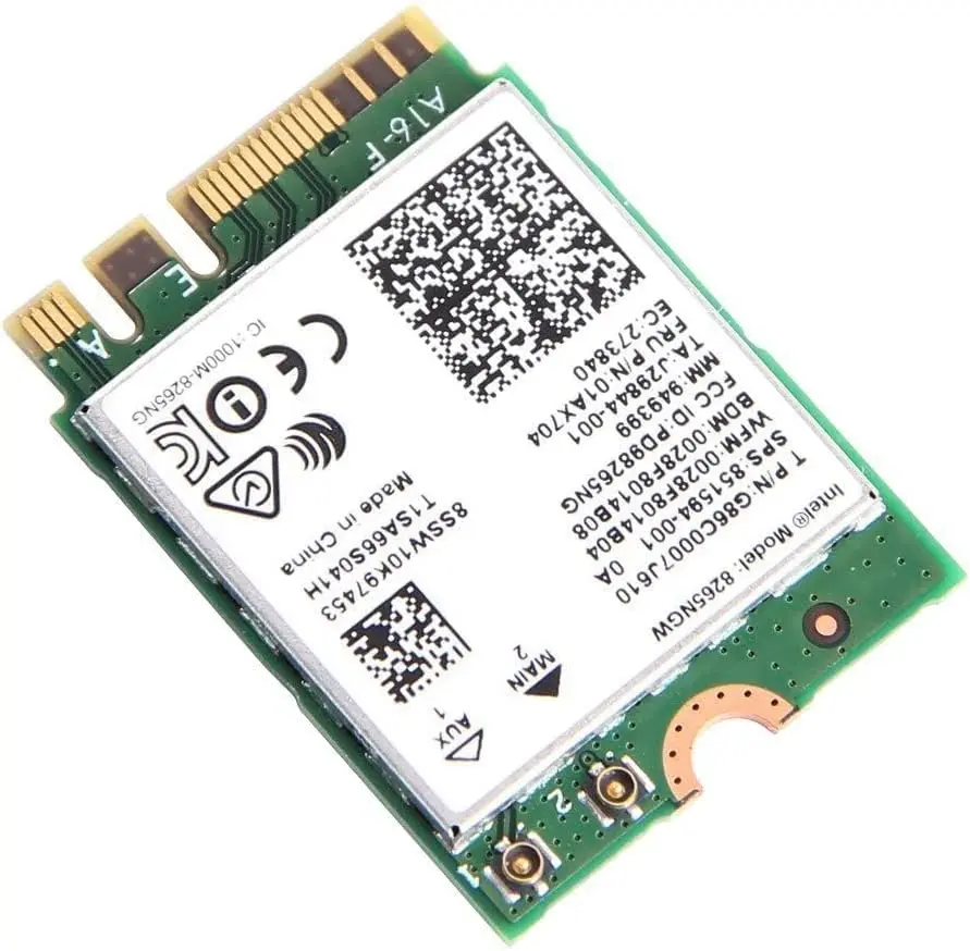 For Intel 8265 AC8265 8265NGW NGFF for M.2 867M Wifi Card WIFI Bluetooth-Compatoble 4.2 Network Adapter Dual Band For Win7/10/11