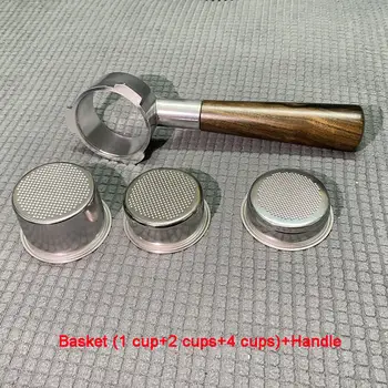 Bezedný portafiltr na kávu pro Delonghi EC680/EC685 51 mm, náhradní nahý filtr z nerezové oceli, košík na kávu, příslušenství 8 nejlepší prodej Příslušenství k DeLonghi EC685 - №7