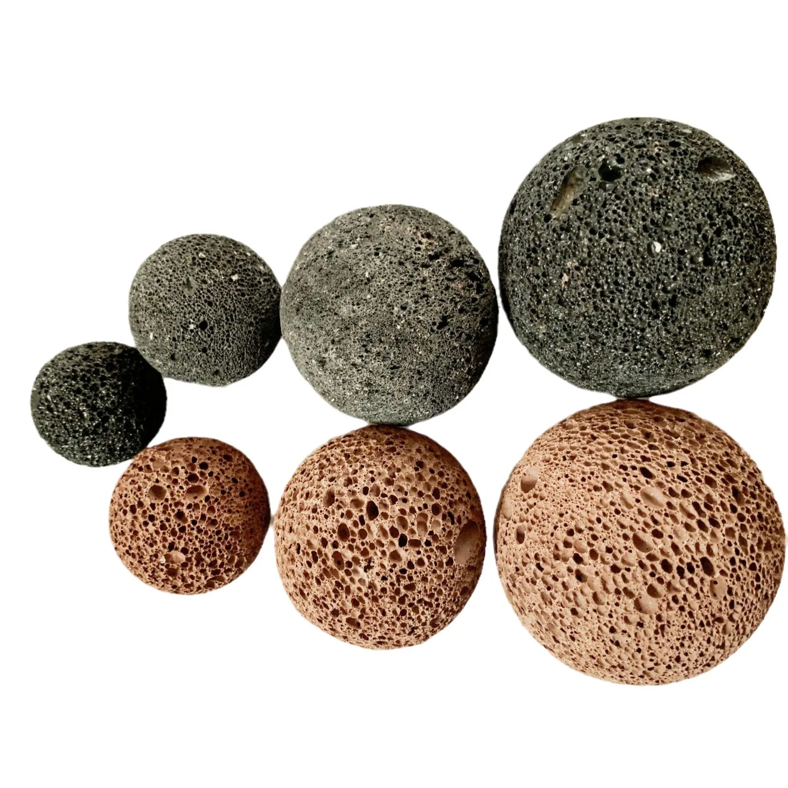 5 Pcs Filter Volcanic Rock Essential Oil Diffuser Stone Decorative Garden Pebbles
