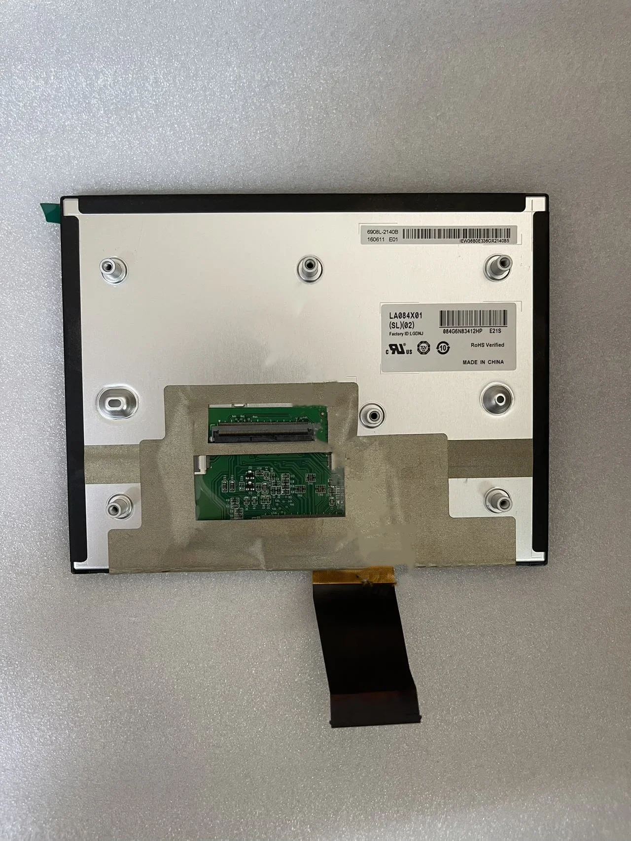8.4-inch LA084X01-SL02 LA084X01-SL01 LA084X01-SL03 Industrial LCD Screen 1024*768 Resolution in Stock Delivery after Testing