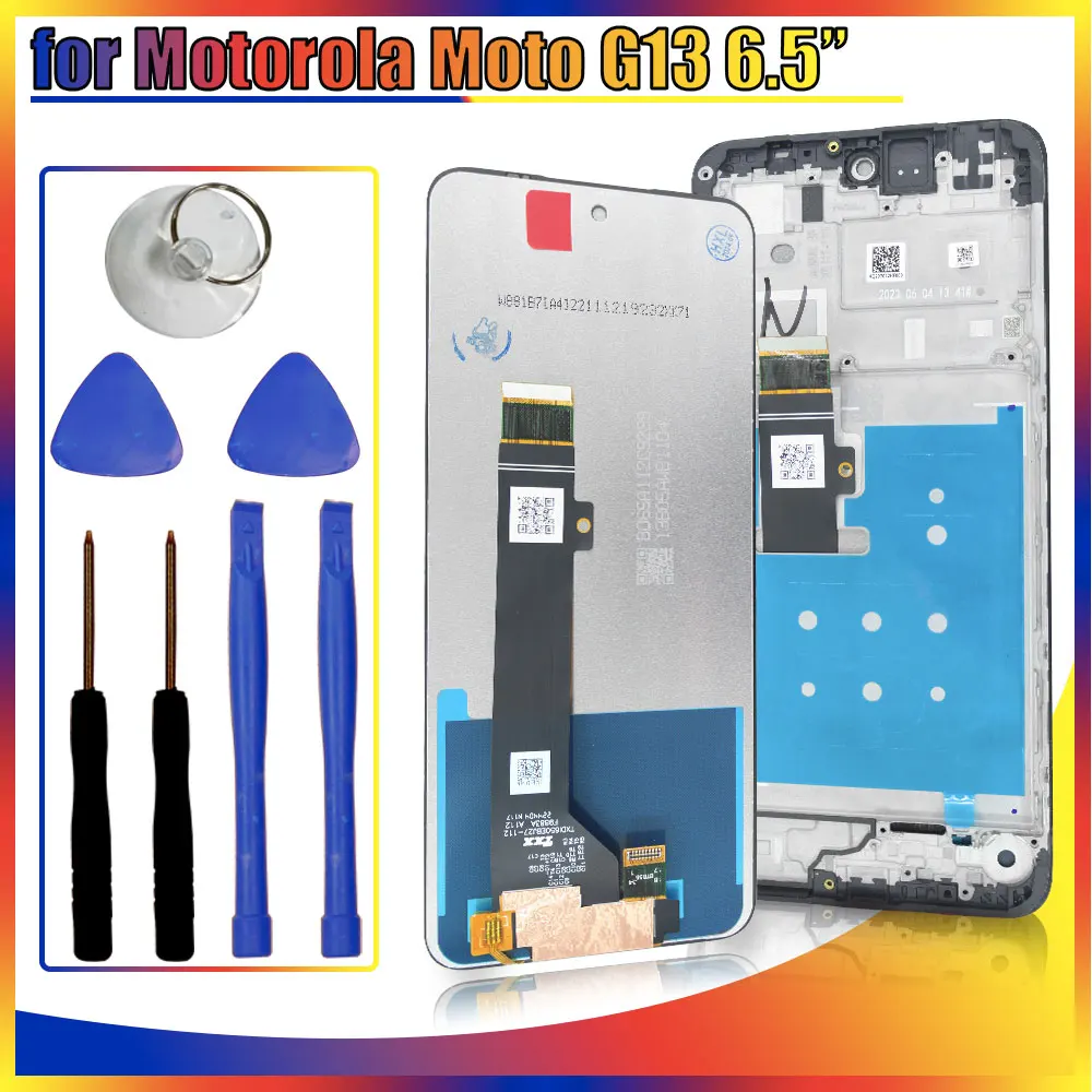 

New LCD for Motorola Moto G13 XT2331 LCD Display Touch Screen Digitizer Replacement for Moto G13 XT2331-1 XT2331-2 LCD Display