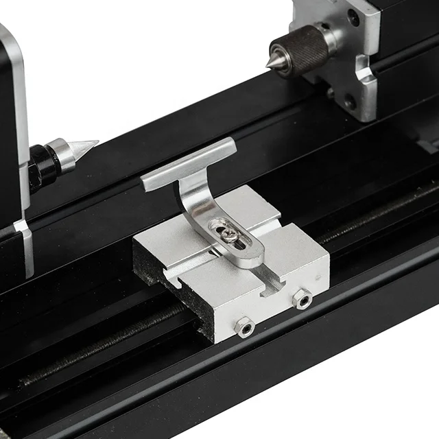 Metal Wood-turning Lathe  for Woodworking ,hobby Powerful 60W Motor  Electroplated