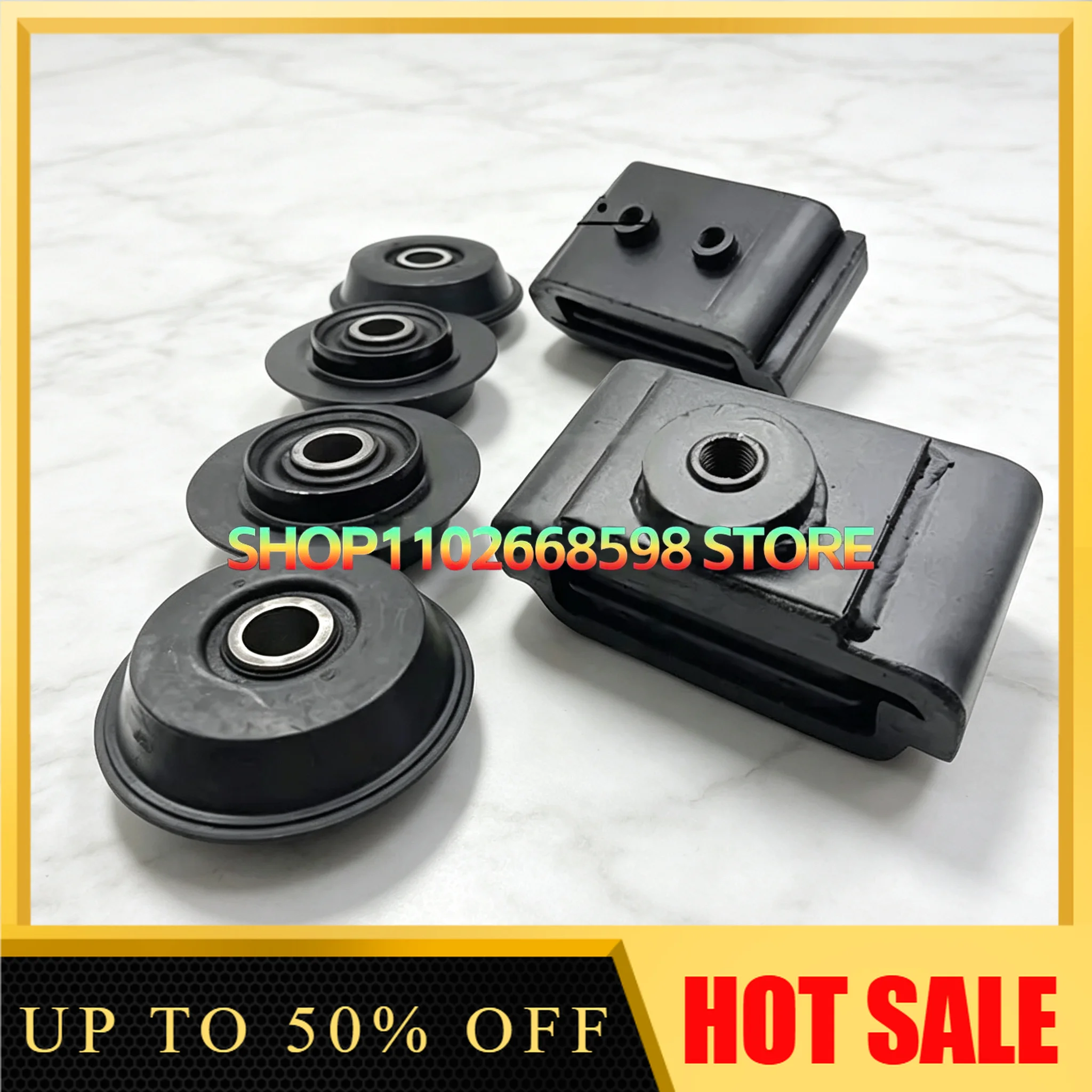 ZAX450 470 490-3 Excavator Shock Absorbing Rubber Machine Foot Cushion Engine Accessory