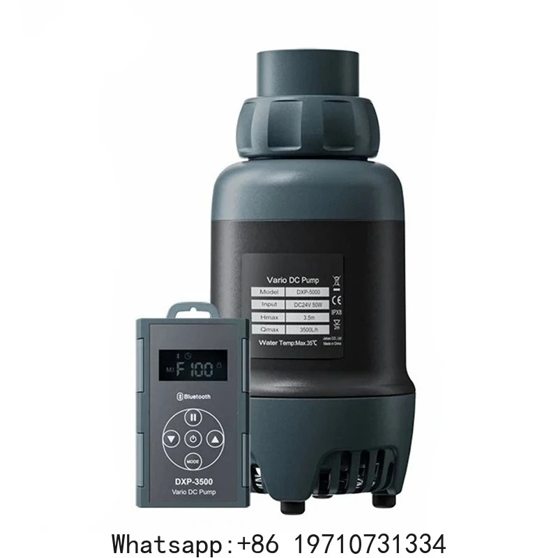 Smart Bluetooth Submersible Pump DXP Series Aquarium Silent Inverter Suction Pump Fish Tank Fish Poop Terminator