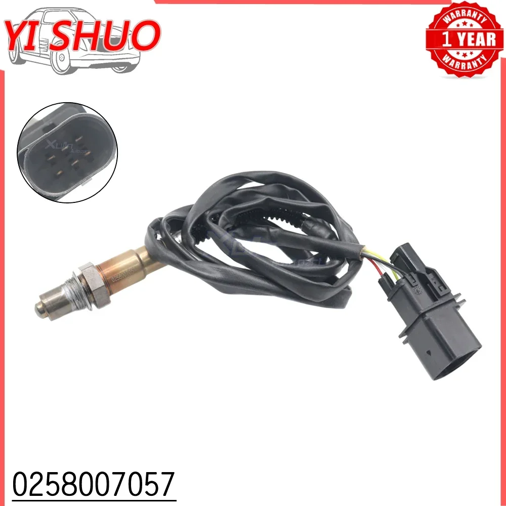 Upstream LSU4.2 Air Fuel Ratio Lambda O2 Oxygen Sensor 0258007057 For AUDI TT Volkswagen Je tta Golf Beetle 17014 1.8L 99-05