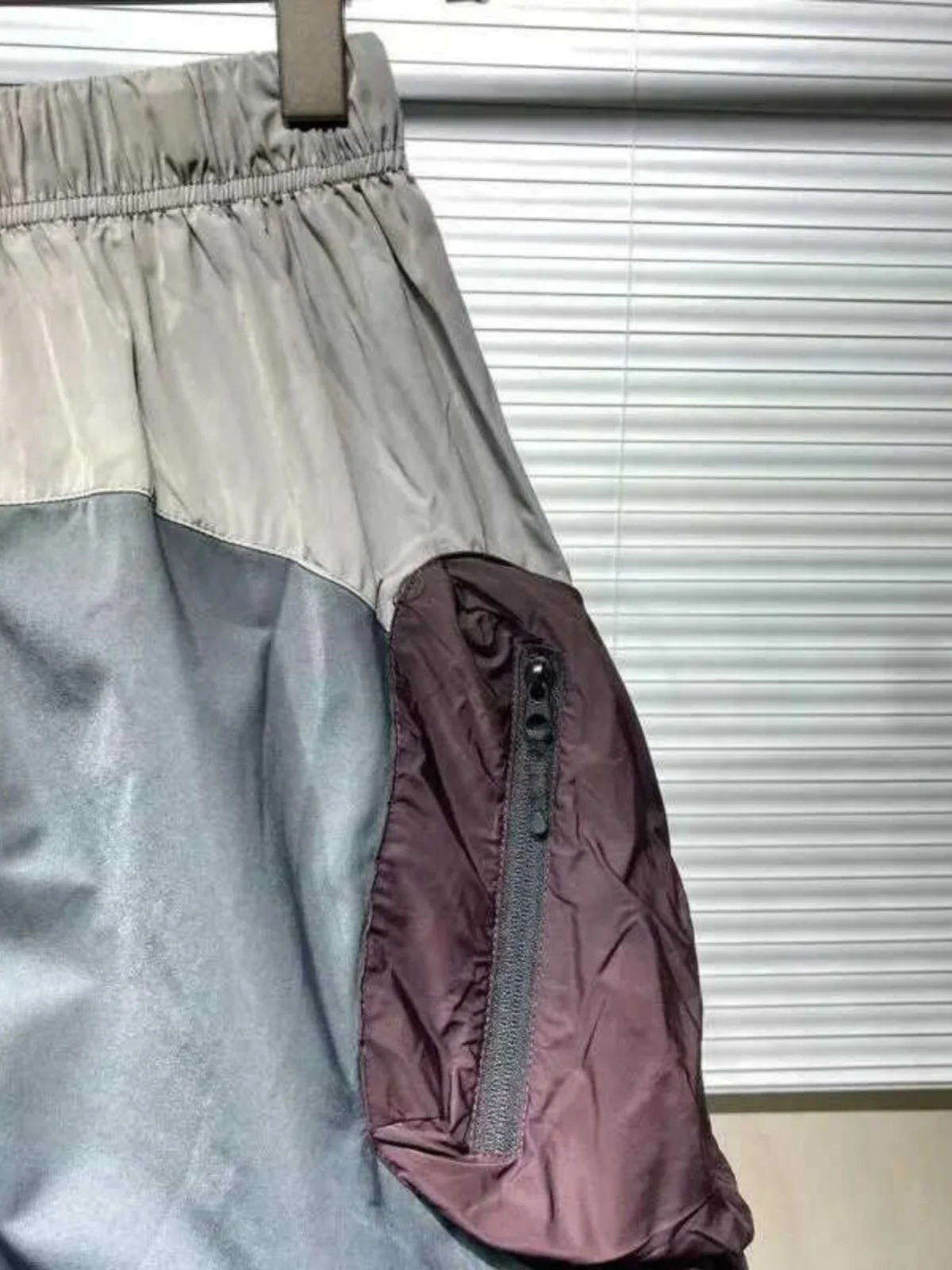 2024年夏 メンズ アメリカン スタイル ワークウェア オルトパンツ スムース クイックドライ カラーブロ スポーツ カジュアル 五分丈パンツ