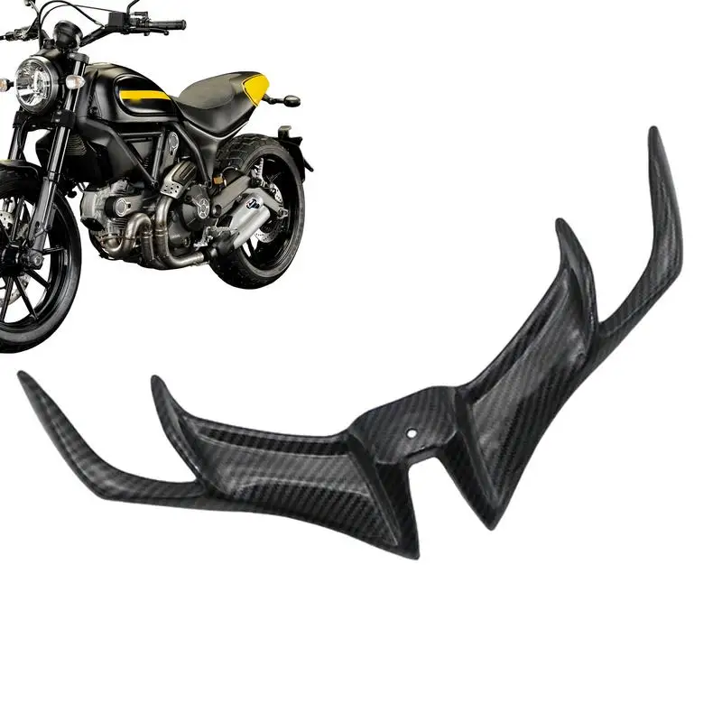 Side Fairings Winglets Smooth Ride Motorcycle Winglets Precision Manufacturing For Optimal Airflow Motorcycle Air Deflector