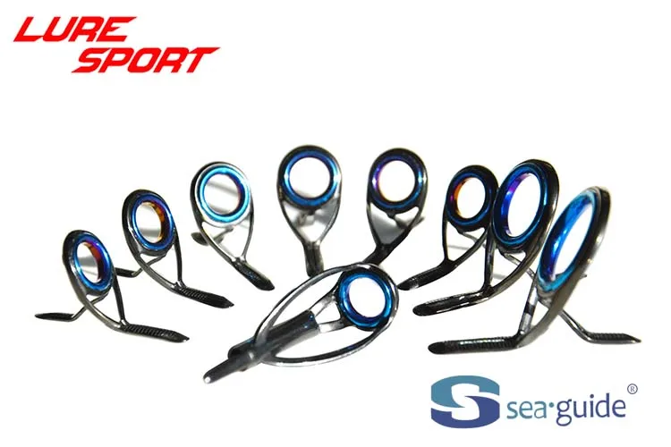 SeaGuide Blue ES Ring PVD Schwarz Rahmen 9-teiliges HBXAEST6 Top HBXQESG25 HBXQESG16 Guide-Set Rutenbauteil Reparatur DIY Zubehör – Detail 1
