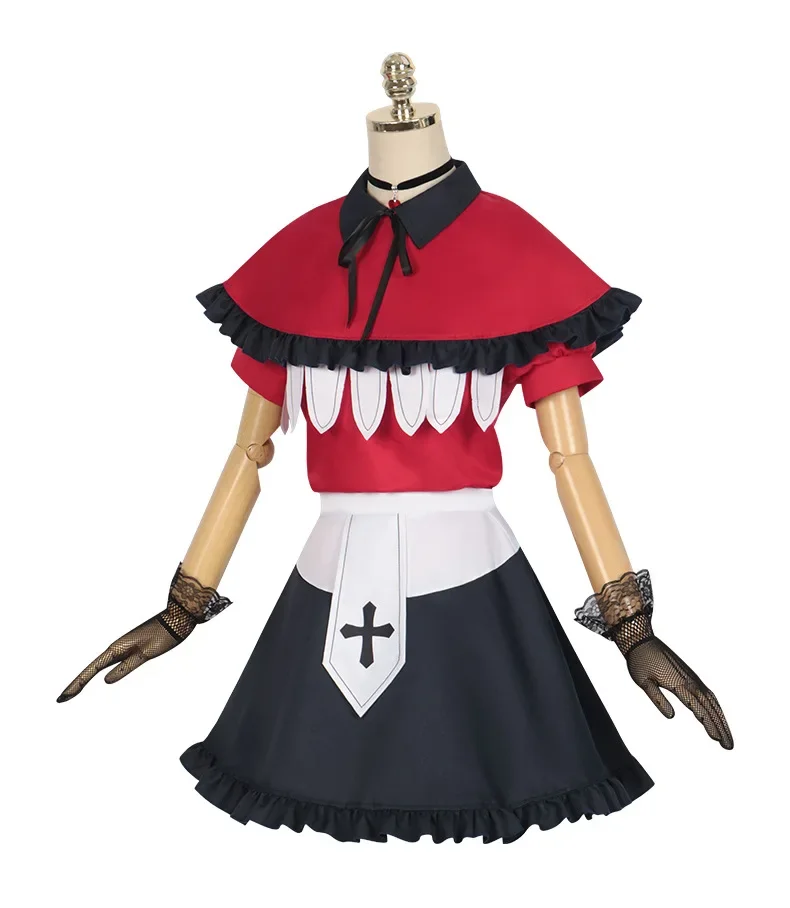 Hoshino Ruby Cosplay Anime Oshi No Ko Costume Ruby Perform Stage Show Dress Wig Uniform Women Halloween Party Sing Outfit Suit