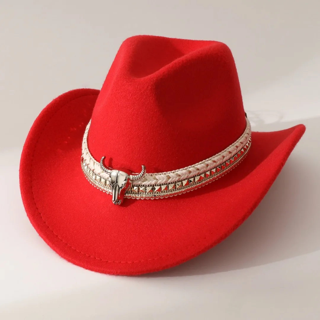 قبعة رعاة البقر على الطراز الغربي الجديد، قبعة بحافة ملفوفة على الطراز العرقي، قبعة الشمس، قبعة الجاز، قبعة رعاة البقر مطبوعة على شكل بقرة للسفر في الهواء الطلق