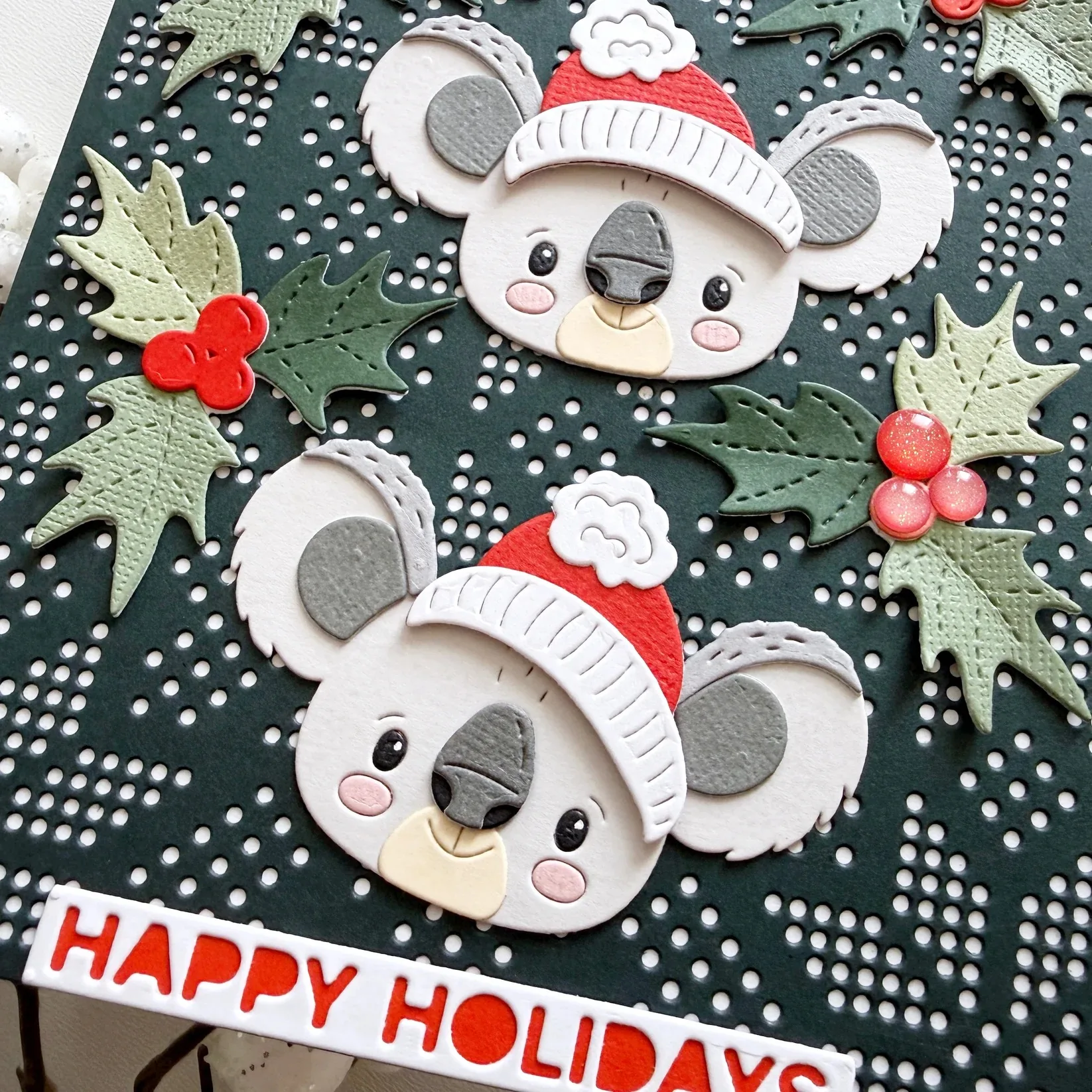 2026 Christmas Koala New Clear Silicone Stamps for DIY Scrapbooking Bullet Journal Craft Supplies Stamp Photo Album Card Making