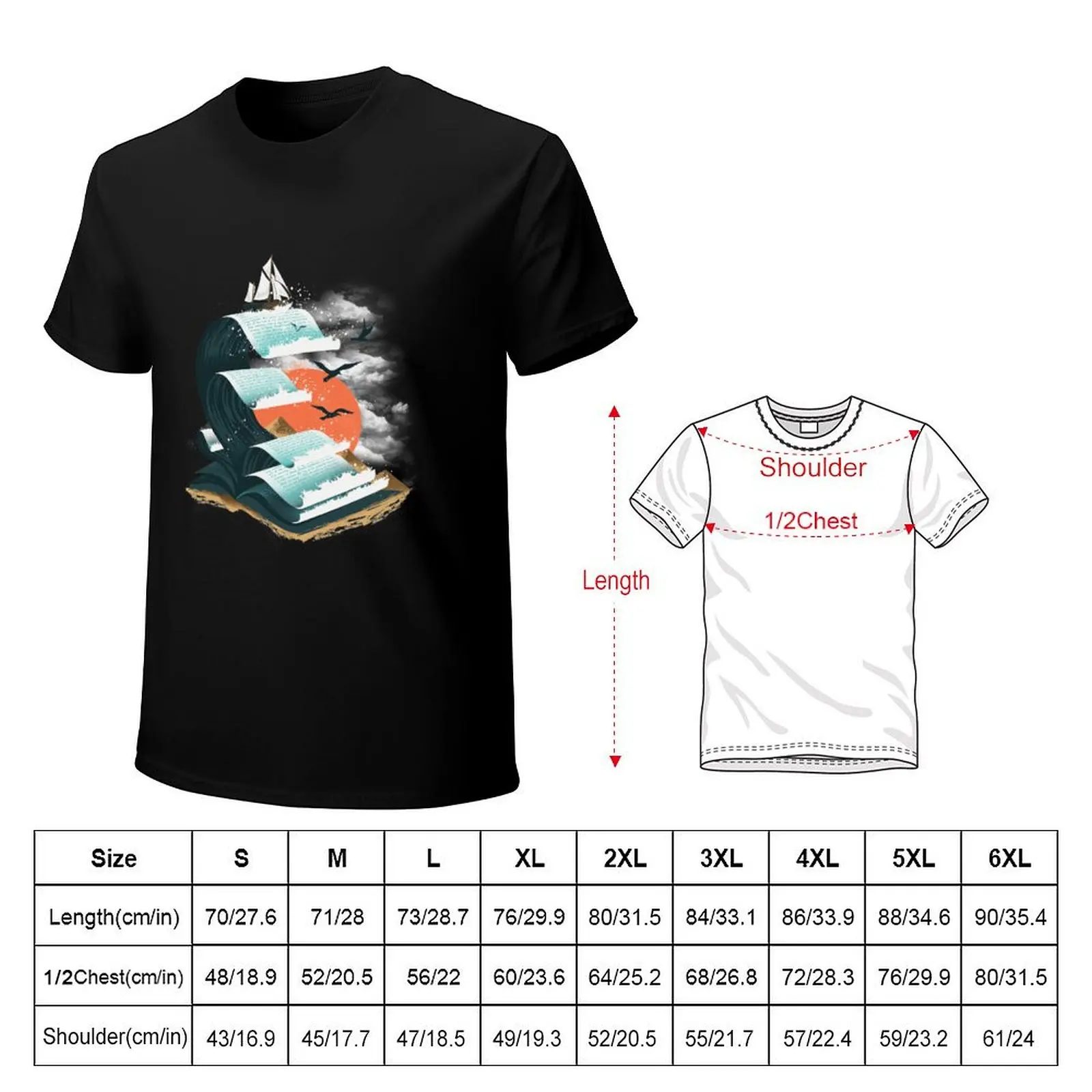 Waves of Knowledge T-Shirt Holiday Party T-Shirt for Men