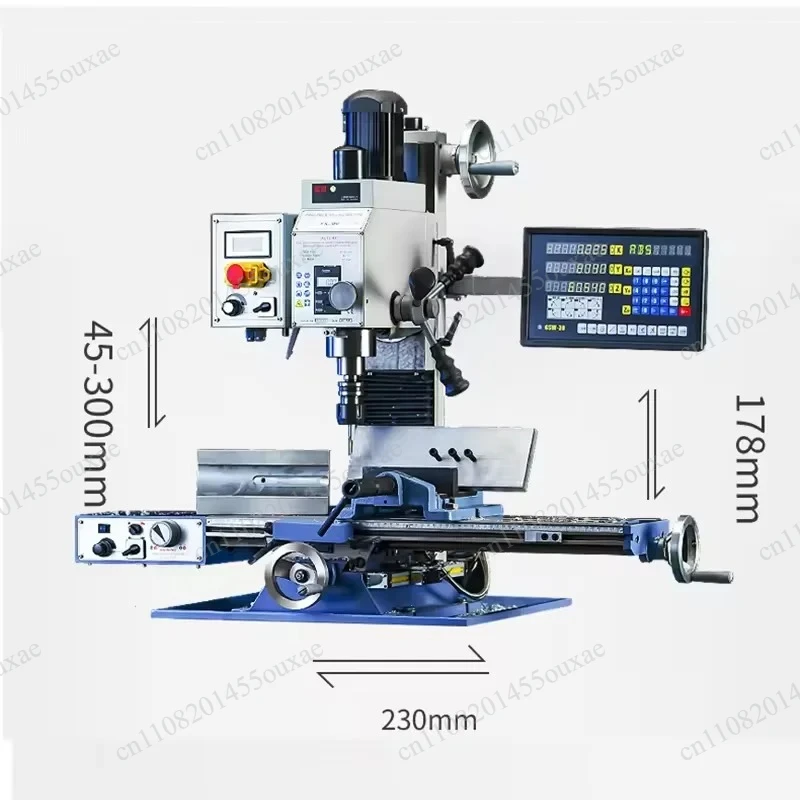 

FS‑30V 1000W Vertical Drilling Milling Machine Variable Speed Industrial Bench Drill with Digital Display Available