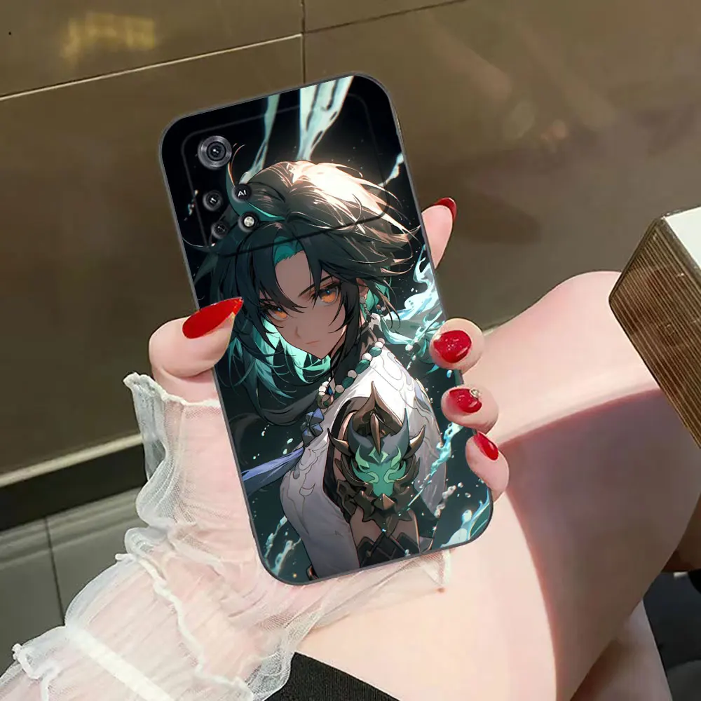 HOT Game G-Genshin Impact Phone Case For Xiaomi POCO F6 F5 F4 M6 M5 M4 M3 X5 X4 X3 GT 14 13T 13 12T 12 11T 11 SE PRO 4G 5G Case