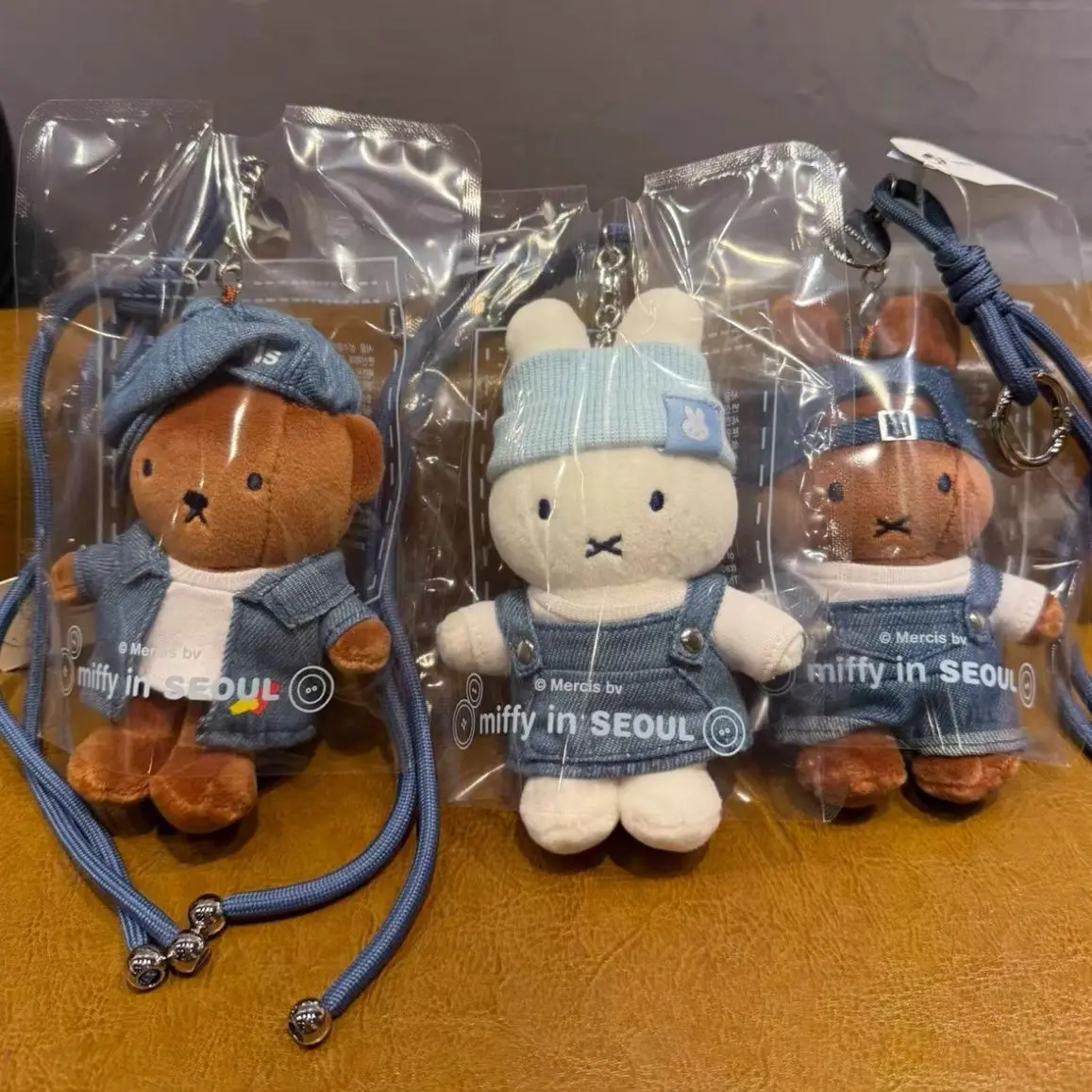 Anime Miffy Rabbit Cowboy Lint Doll Doll Lovable Gao Yan Value Pendent Ornament Lovely Kawaii Soft Cartoon Sweet 2026 New Style