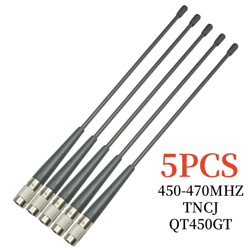 5pcs QT450GT GPS Receiver Transmitter Radio Antenna TNC-J 450-470MHz 4dBi Gain RTK South S82 S86 Hi-target V30 60 90 F61 F66