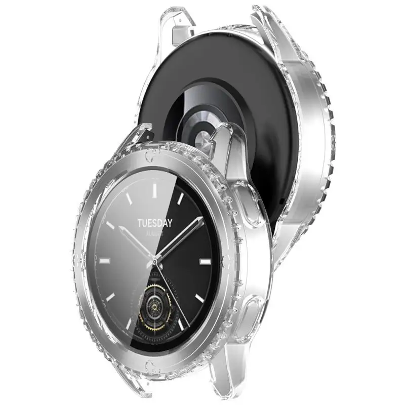 Ultra Durable And Shockproof Watch Protective Case Thin And Lightweight All-in-one Protective Case Easy To Install Crystal Clear