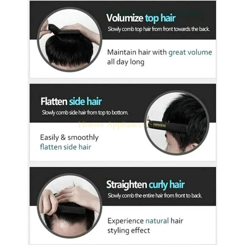 D0AB Men Quick Beard reyler Comb Comper Curling Curler Show Tool Mult