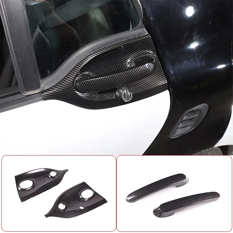 

For Mercedes Benz Smart 451 453 Fortwo Forfour 2009-2021 Car Handle Protective Cover Door Handle Outer Bowls Trim Accessories