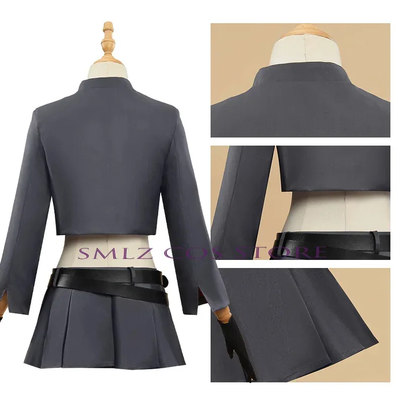 CyBishamon Cosplay Anime Noragami Bishamonten Cosplay uniforme Sexy traje fiesta de Halloween Miss Weina disfraces para mujer chica