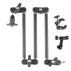 2025 Magic Arm with Super Clip Phone Holder for Phone Camera Flexible Articulated Bracket Desk Clamp Tablet Webcam Mic LED Light