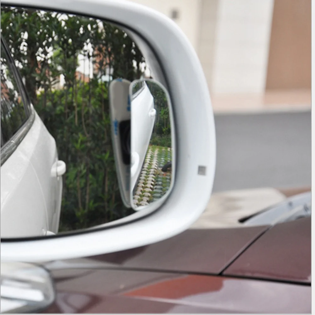 

1Pair Blind Spot Mirrors Adjustable Wide Angle Rear View Car Mirror Convex Shape Safe Driving Blind Spot Solution