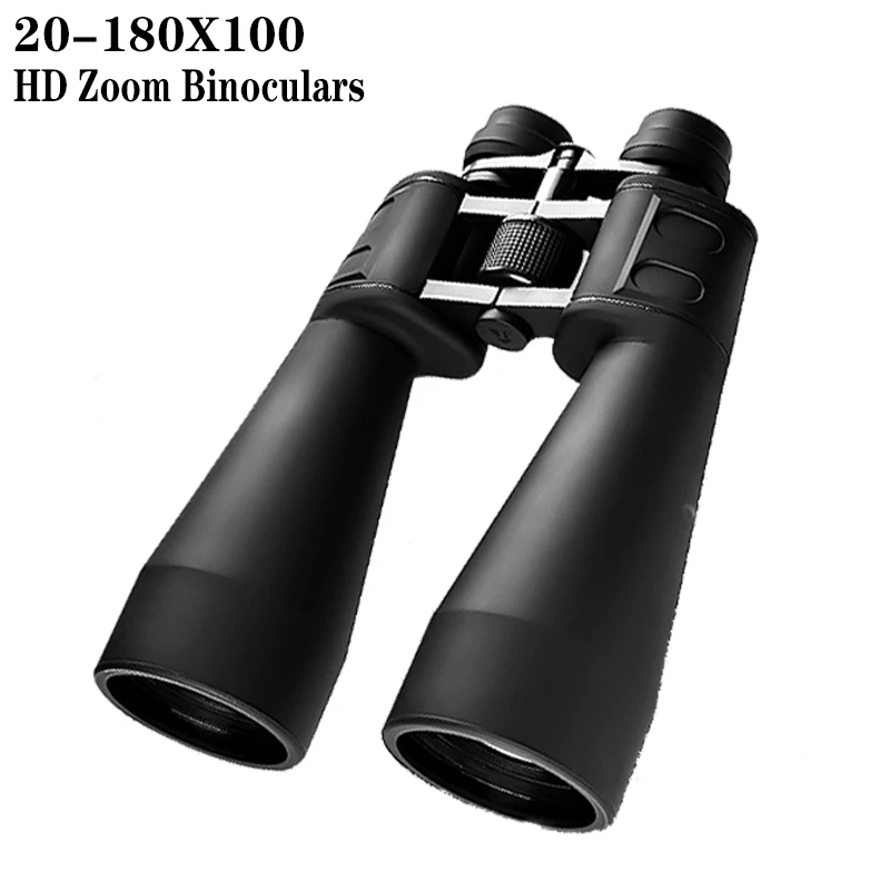 

20-180X100 Telescope HD Powerful Long Range Binoculars Long View Professional Binoculars Night Vision Waterproof Camping Hunting