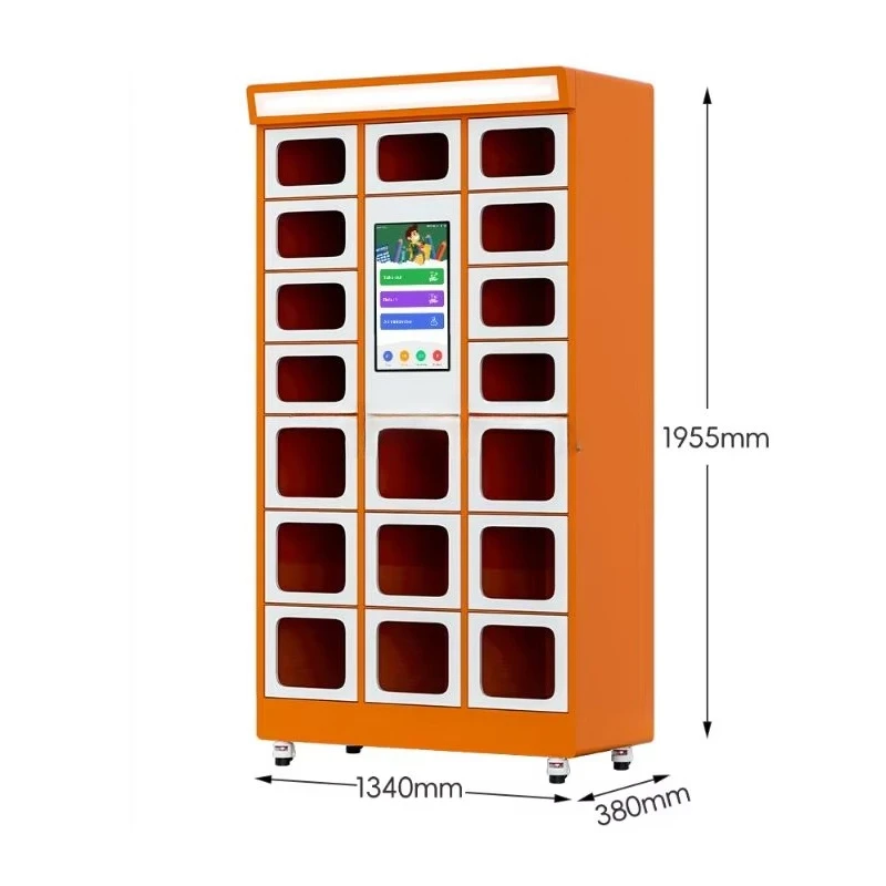 Customized Automatic Smart Self-Service Locker Vending Machine Gifts Flowers Fruits Vegetables