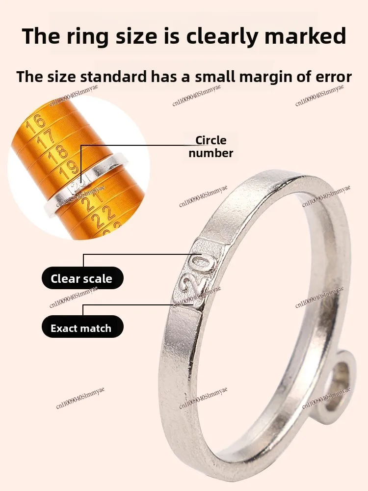 Ring Rod Finger Ring Size Measurement Number Ring