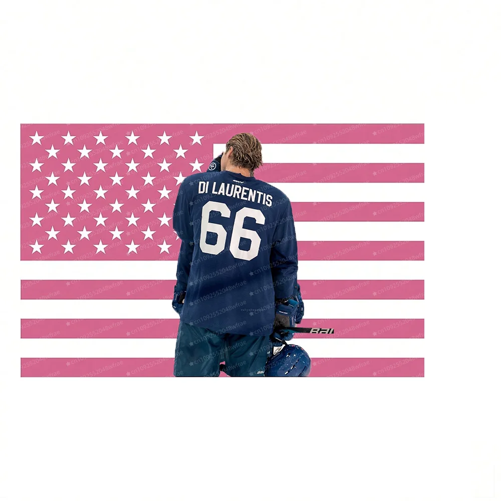 1PC 2026 TV Off Campus Bria University American Flag Tapestry DI LAURENTIS 66 Furniture Bedroom Wall Decoration Tapestry