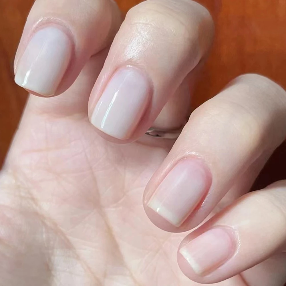 تينوفو أونو حليبي أبيض كيراتين تقوية الأظافر ، طلاء ، زيت قاعدة ، فن الأظافر العادية ، علاج للإصلاح ، لينة ، أظافر رقيقة