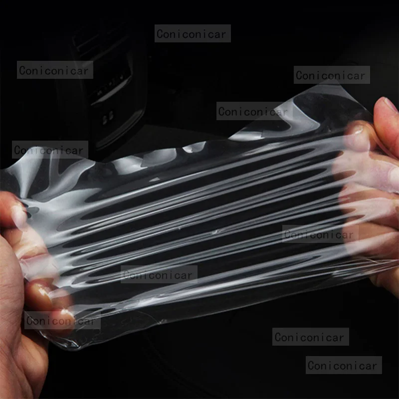 ل BAIC BJ30 2024 2025 المضادة للخدش فيلم سيارة مركز وحدة التحكم وسائل الإعلام لوحة القيادة الملاحة بولي TPU الداخلية طبقة رقيقة واقية