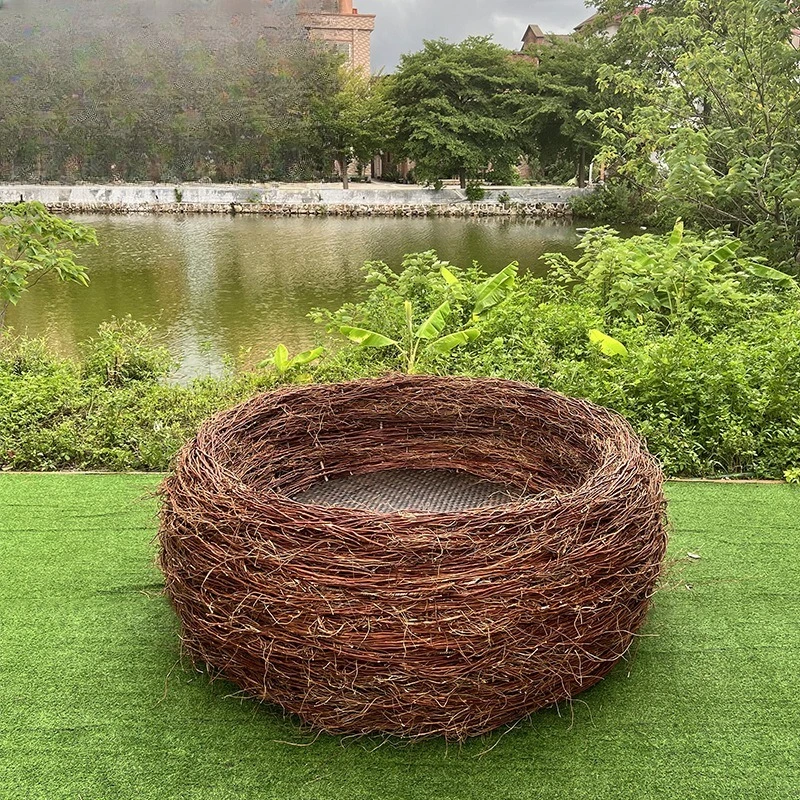 Outdoor Furniture Resort B & B Seaside Beach Tourist Scenic Area Bird's Nest, Photography Wedding Props Big Bird's Nest