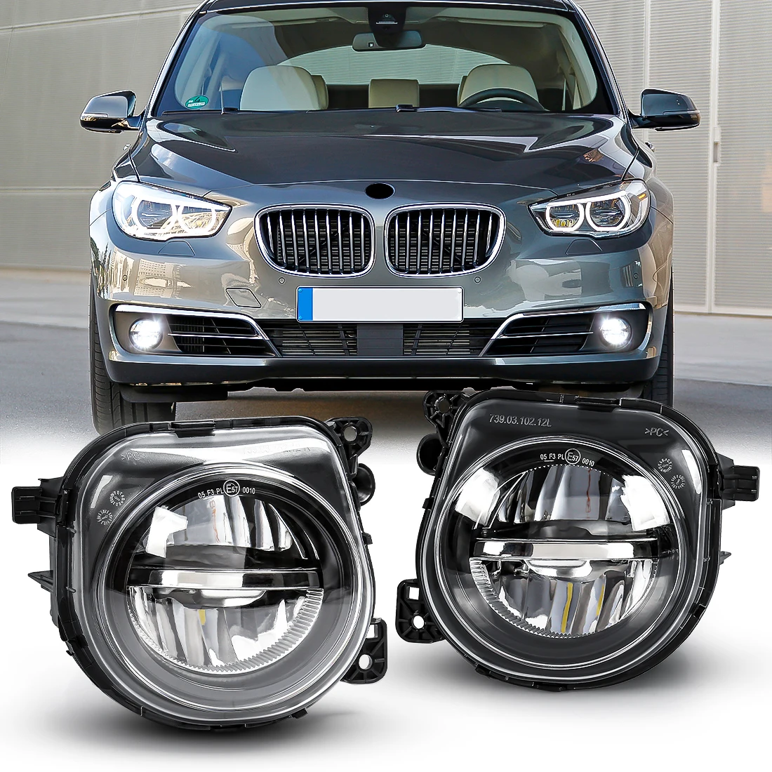 Car Fog Lamp For BMW 5 Series F07 F10 F11 F18 LCI 528i 535i 550i 2013 2014 2015 2016 Front Headlight 63177311293 63177311294 12V