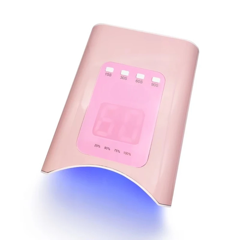 110W Professional Large UV Light Emitting Diode Light Private Label Extra Long Hands Latest Pink Nail Light