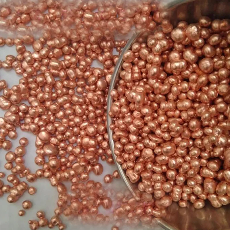 Pure 99.9% Copper Grain Granules Metal Cu For Jewelry Casting Plating Anodes