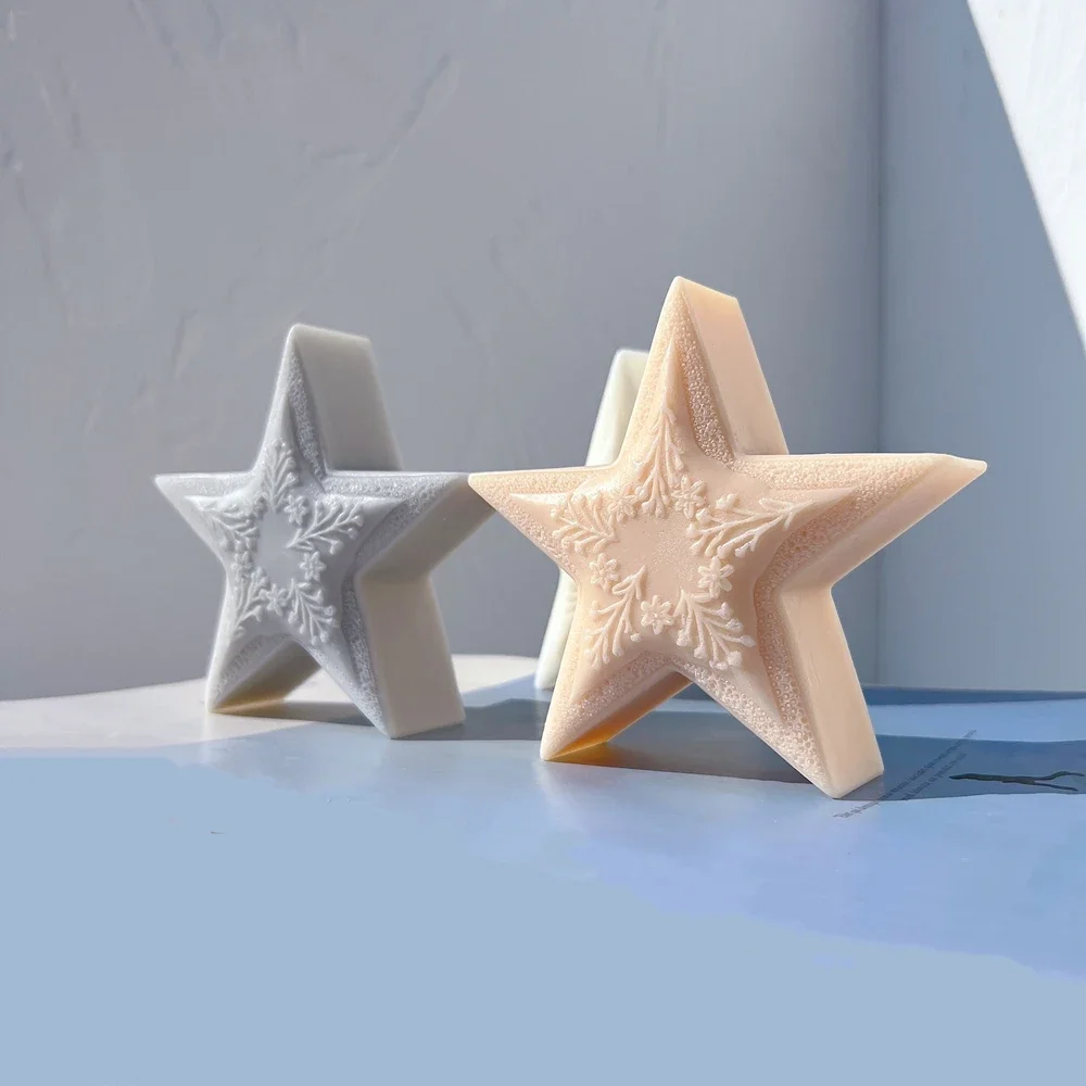 Star Silicone Mold For Eid Mubarak Ramadan Decor Ramadan Kareem Star Candle Mold Islam Muslim Silicone Mould